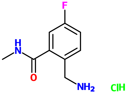 (image for) MC080269 2-(Aminomethyl)-5-fluoro-N-methylbenzamide hydrochloride